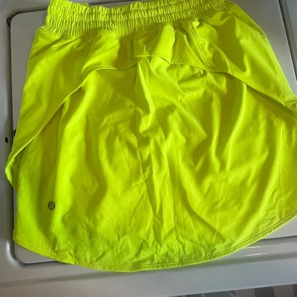lululemon athletica Neon Yellow Mini Skirt - Picture 4 of 6